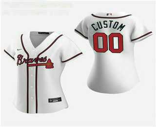 Women Customized Atlanta Braves 2020 White Home Nike Jersey,We sell and wholesale Women Customized Atlanta Braves 2020 White Home Nike Jersey on line form chian!